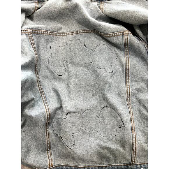 Betty Boop 1996 Vintage Denim Women's Jacket Size XL - Picture 6 of 6